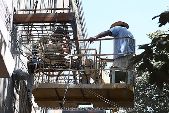 Վթարային շքապատշգամբների նորոգման 2017թ. ծրագիրն ավարտվել է ժամկետից շուտ