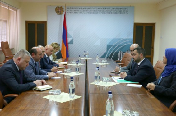 ՏԶՆ նախարարությունում Իրաքի գյուղնախարարի հետ քննարկվել են տնտեսական համագործակցության հարցեր