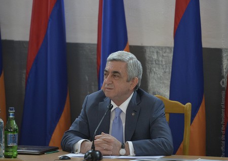 Սերժ Սարգսյանը ստորագրել է Ազգային ժողովի ընդունած մի շարք օրենքներ
