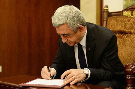 Նախագահի հրամանագրով Վաղինակ Սարգսյանը նշանակվել Խաղաղապահ ուժերի բրիգադի հրամանատար