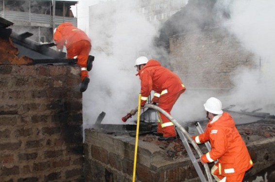 Գյումրիում սուպերմարկետ է այրվում. դեպքի վայր է մեկնել 4 մարտական հաշվարկ