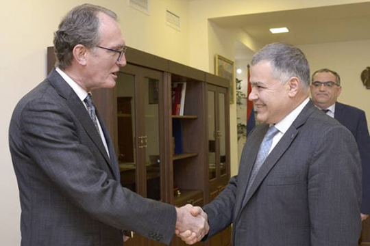 Դավիթ Հարությունյանն ընդունել է Հայաստանում Նիդերլանդների արտակարգ և լիազոր դեսպանին