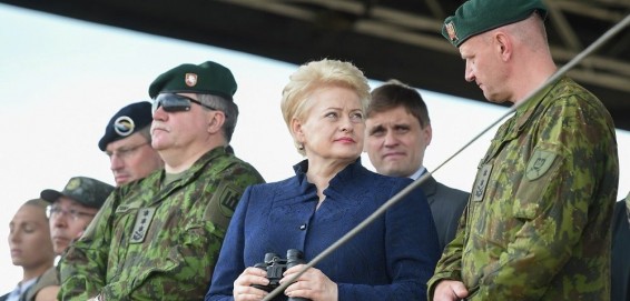 Президент ЛР побывала на завершающем этапе учений 