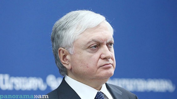Глава МИД Армении Эдвард Налбандян в ходе визита в Израиль: Продажа вооружения – это не торговля овощами