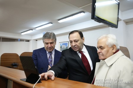Վարչապետը ծանոթացել է կադաստրի համակարգի ընթացիկ աշխատանքներին և իրականացվող բարեփոխումներին