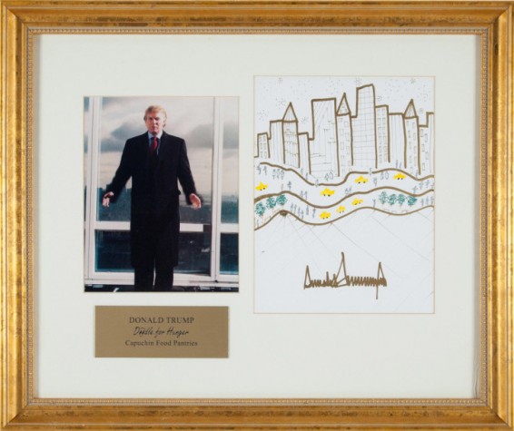 ԱՄՆ-ում աճուրդի են դրվել Քենեդու և Թրամփի նկարները