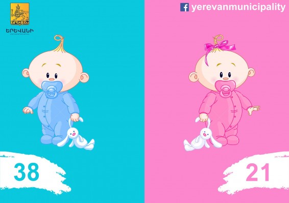 Մայրաքաղաքում ծնվել է 59 երեխա