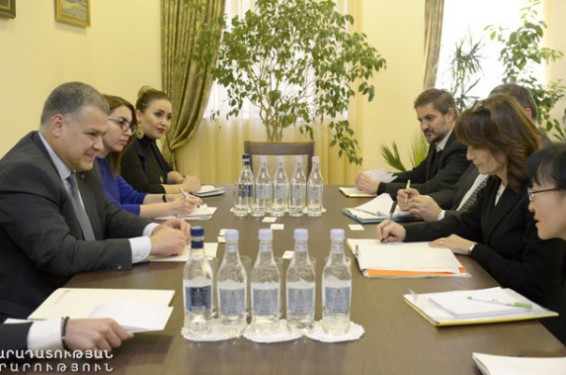 Դավիթ Հարությունյանն ընդունել է Մարդու իրավունքների գերագույն հանձնակատարի գրասենյակի ներկայացուցիչներին