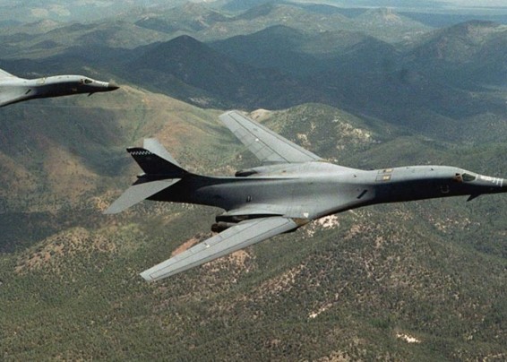 B-1B մակնիշի ծանր կործանիչը միացավ Կորեական թերակղզում անցկացվող զորավարժություններին