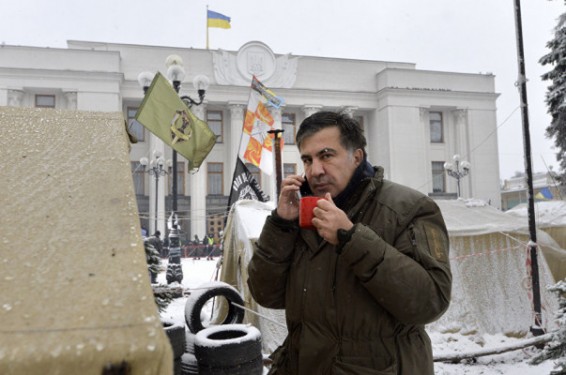 Սաակաշվիլին լոգանք ընդունելու համար փորձել է ներխուժել «Կիև» հյուրանոց