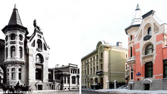 Մոսկվայի կենտրոնում առյուծը «վերադարձել է» տանիք