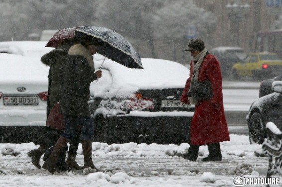 Դեկտեմբերի 20-ին ջերմաստիճանը 6-8 աստիճանով կբարձրանա. շրջաններում և Երևանում տեղումներ են սպասվում