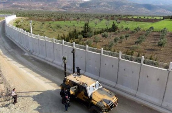 Թուրքիայի և Սիրիայի սահմանին բետոնե պատի կառուցումն ավարտվել է
