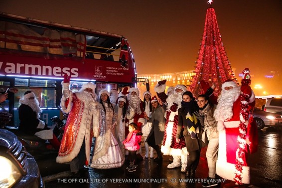Մեկնարկել է «Երևան Սիթի Տուր» տոնական երթուղին