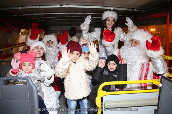 «Երևան Սիթի Տուր»-ը տոնական օրերին 30-ից ավելի շրջերթ է կատարել 10.01.2018