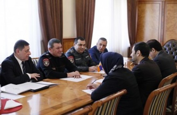 Վլադիմիր Գասպարյանը գոհունակություն հայտնեց երկու երկրների ոստիկանական կառույցների սերտ համագործակցության կապակցությամբ