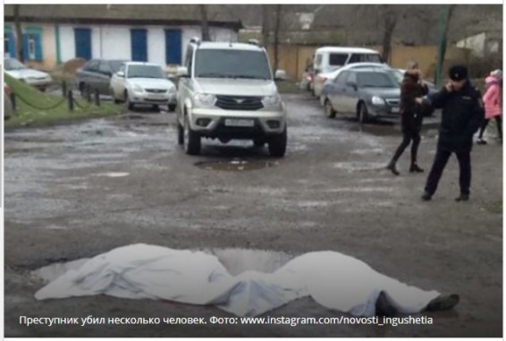 VIDEO: Стрелок, открывший огонь по людям у церкви в Дагестане, присягнул на верность ИГИЛ