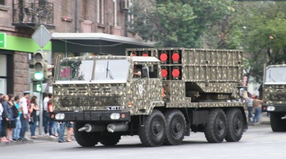 SIPRI: Армения за 2 года импортировала 6 РСЗО «Смерч»