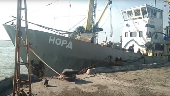 Экипаж арестованного Украиной судна Норд освобожден