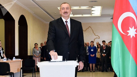 Эрдоган поздравил Алиева с победой на выборах президента Азербайджана