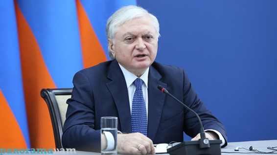 Глава МИД Армении Э.Налбандян: Проявление доброй воли и диалог должны быть обоюдными