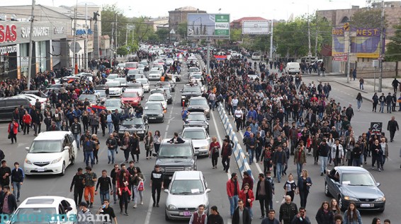 Ոստիկանության կոչը՝ ավտոակցիայի մասնակիցներին