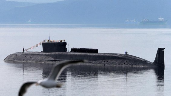 VIDEO: Минобороны показало видео пусков ракет «Булава» с «Юрия Долгорукого»