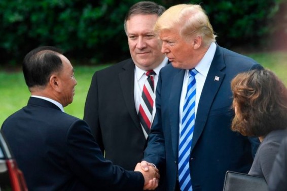 Посланник Ким Чен Ына привез в Белый дом письмо Дональду Трампу