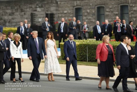 Рукопожатие с Трампом, встреча с Ципрасом: визит премьер-министра Армении в Бельгию продолжается