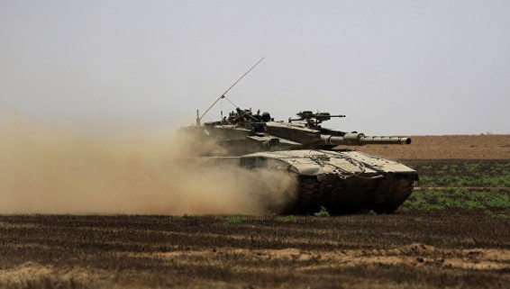 Израильский танк обстрелял военный пост ХАМАС в секторе Газа
