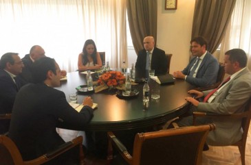 Արծվիկ Մինասյանը հանդիպում է ունեցել Վերակառուցման և զարգացման եվրոպական բանկի տնօրենների խորհրդի անդամ Ֆրանս Վիկերսի հետ