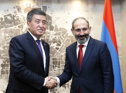 Փաշինյանը շնորհավորել է Ղրղզստանի նախագահ Սոորոնբայ Ժեենբեկովին՝ Անկախության օրվա կապակցությամբ