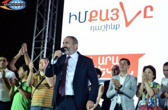 Առաջին անգամ է, որ ընտրություններին մասնակցող ոչ մի քաղաքական թիմ թատրոն չի խաղում. Նիկոլ Փաշինյան