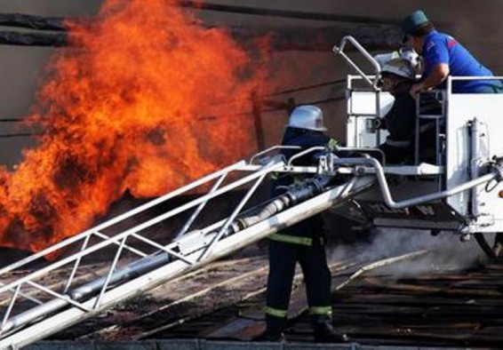 Երևանի Բաշինջաղյան փողոցում գազի բալոնի պայթյունից հրդեհ է բռնկվել