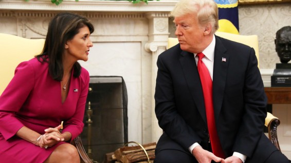 Трамп подтвердил отставку Хейли