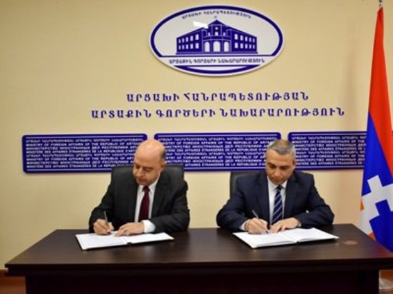 Արցախի ԱԳՆ եւ Լիբանանի Հայկազյան համալսարանի միջեւ ստորագրվել է Համագործակցության հուշագիր