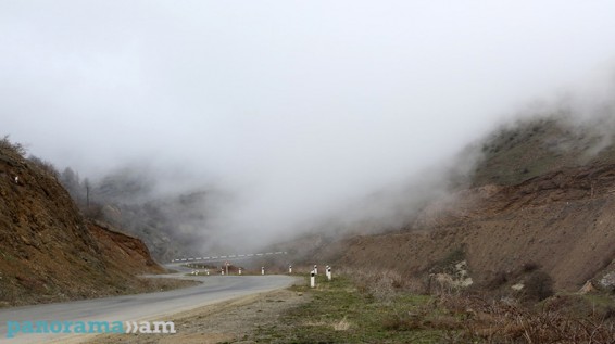 Թալին-Մաստարա-Լանջիկ ավտոճանապարհին մառախուղ է