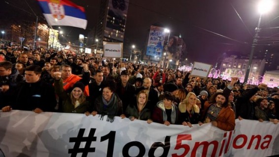 Майдан на Балканах? За что выступают протестующие в Сербии