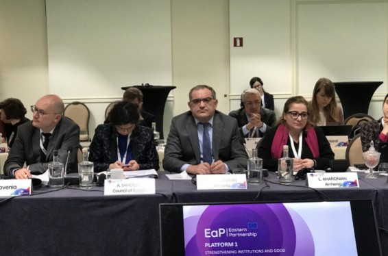 Արդարադատության փոխնախարարը Բրյուսելում մասնակցել է ԵՄ ԱլԳ առաջին պլատֆորմի հանդիպմանը. քննարկվել են իրավունքի գերակայությանն առնչվող հարցեր