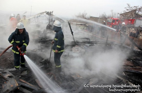 Գիշերօթիկ դպրոցում հրդեհ է բռնկվել. մեկնել է երեք մարտական հաշվարկ