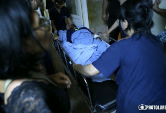 Սարի թաղում գիշերվա միջադեպի հետևանքով «Սբ Գրիգոր Լուսավորիչ» ԲԿ տեղափոխվածների վիճակը կայուն է