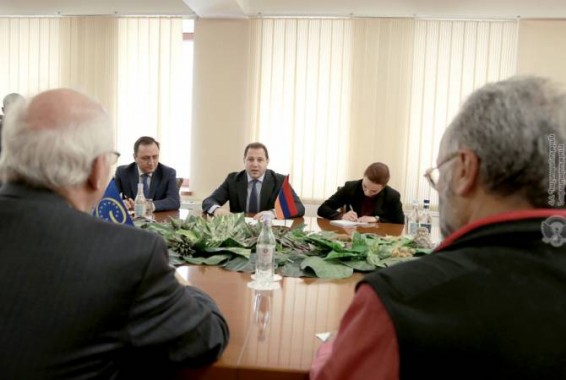 ՀՀ պաշտպանության նախարարն ընդունել է Եվրոպայի խորհրդի պատվիրակին