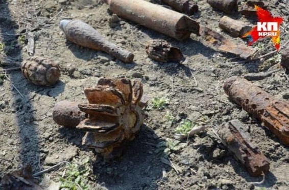 Հայրենական մեծ պատերազմի տարիներից մնացած 3 ական են հայտնաբերել Սանկտ Պետերբուրգի բնակելի շենքերից մեկում