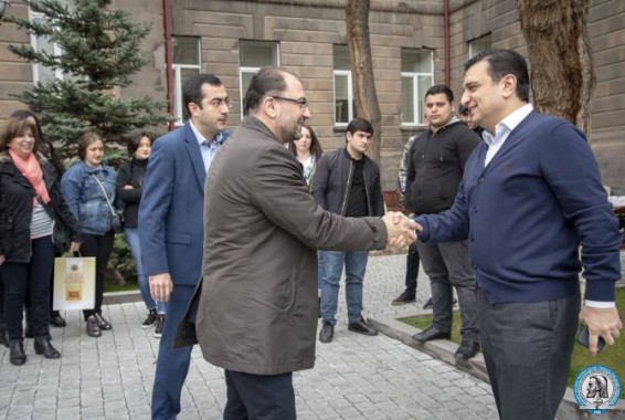 Ագրարային համալսարանի ռեկտորը միացել է զինհաշմանդամների աջակցության ծրագրին
