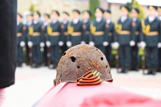 Մոլդովայում վերահուղարկավորել են Հայրենական մեծ պատերազմին մասնակցած 35 զինվորի մնացորդները