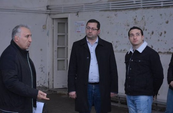 Մխիթար Հայրապետյանն այցելել է Արթուր Ալեքսանյանի անվան հունահռոմեական ըմբշամարտի մարզադպրոց