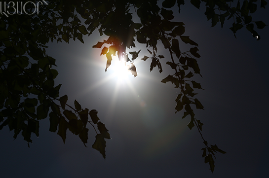 Oդի ջերմաստիճանն ապրիլի 24-28-ը աստիճանաբար կբարձրանա 10-12 աստիճանով