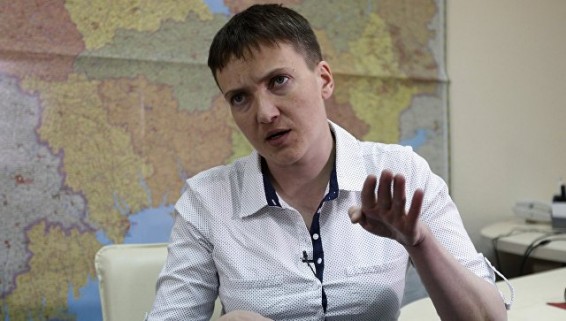 Савченко призвала прекратить силовую операцию в Донбассе