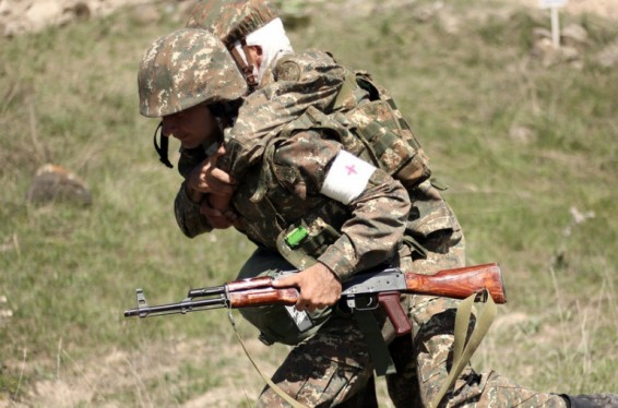 Զորամասերից մեկի հրաձգային գումարտակի հետ անցկացվել է մարտական հրաձգությամբ զորավարժություն