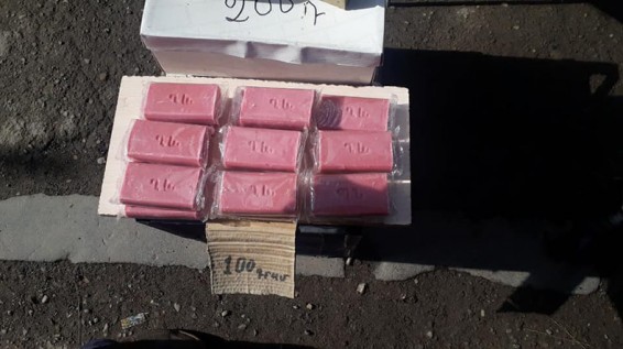 ՌՈ-ն պարզել է Գյումրիում «ՊՆ» մակնշմամբ օճառների վաճառքով զբաղվող անձի ինքնությունը